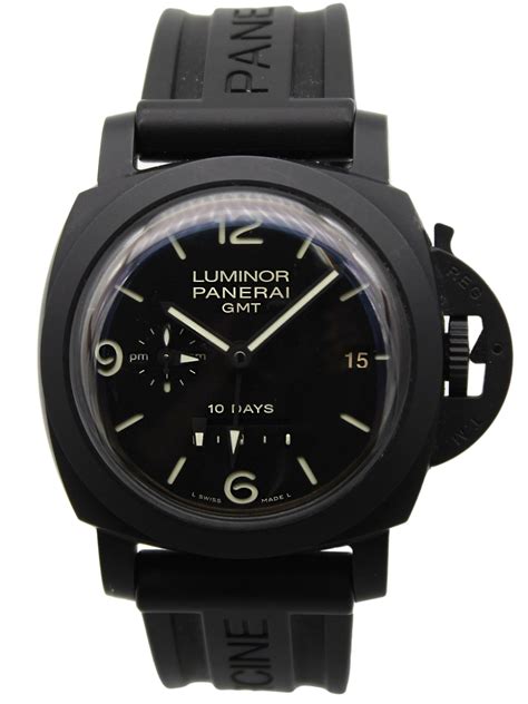 panerai luminor 1950 gmt 8 days power reserve|panerai luminor 1950 submersible slytech.